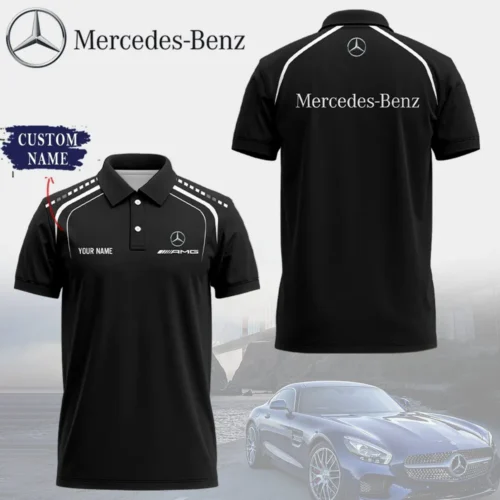 High Quality Customized Men's Polo Shirt MERCEDES  - MES32