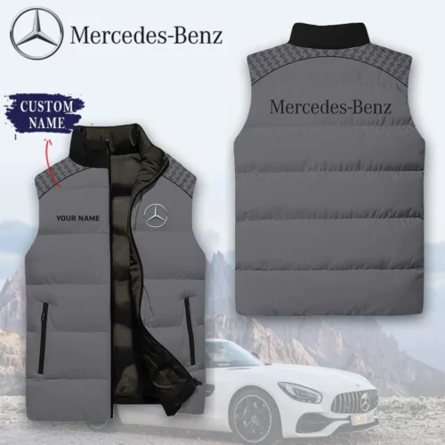 High Quality Customized MERCEDES Sleeveless Down Jacket  - MSD14