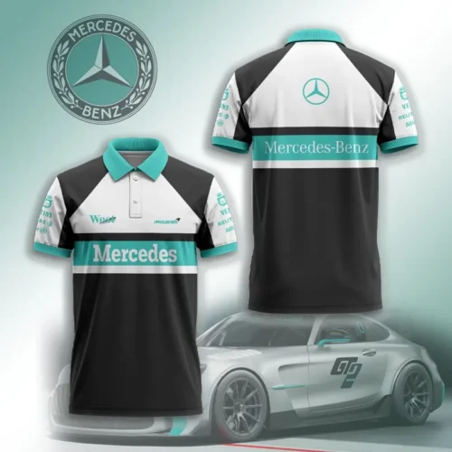 High Quality Men's Polo Shirt MERCEDES  - MES93