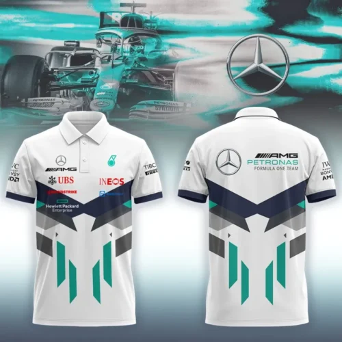 High Quality Men's Polo Shirt MERCEDES  - MES48