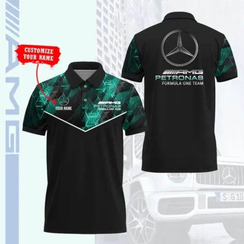 High Quality Customized Men's Polo Shirt MERCEDES  - MES75