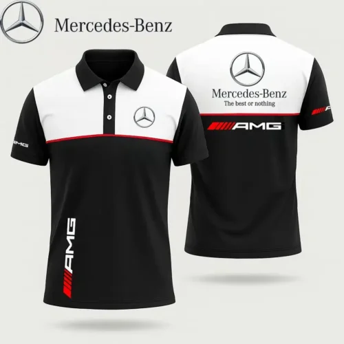 High Quality Men's Polo Shirt MERCEDES  - MES03