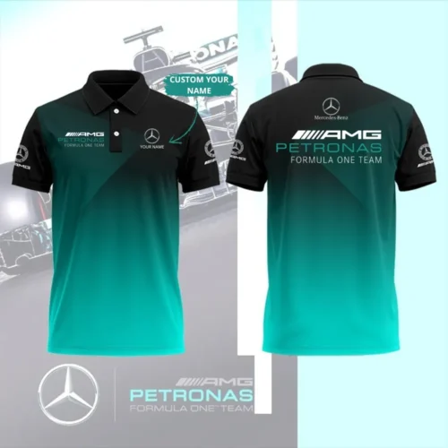 High Quality Customized Men's Polo Shirt MERCEDES  - MES27