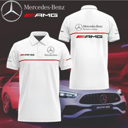 High Quality Men's Polo Shirt MERCEDES  - MES35