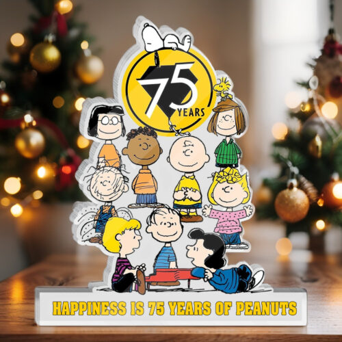 Peanuts 75th Anniversary Acrylic Plaque - PAP01