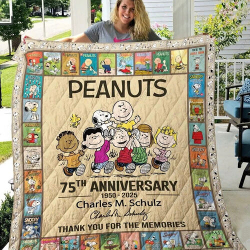 Peanuts 75th Anniversary Blanket - PAB01
