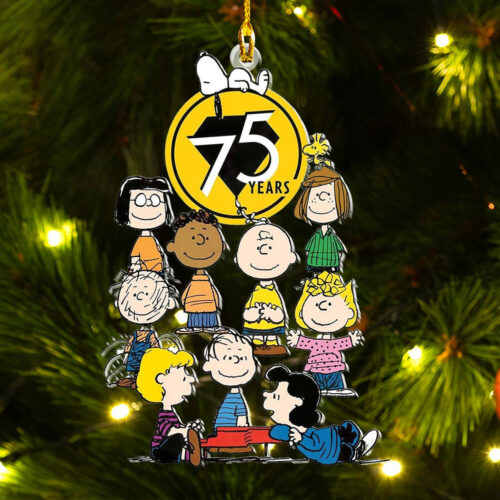 Peanuts 75th Anniversary Ornament - PAB13
