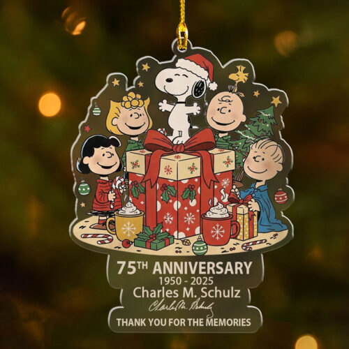 Peanuts 75th Anniversary Ornament - PAB17