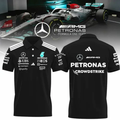 High Quality Men's Polo Shirt F1 MERCEDES  - MES36