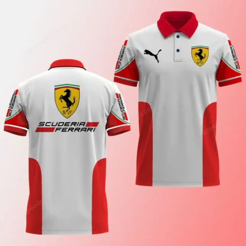 High Quality  Men's Polo Shirt FERRARI - FEP40