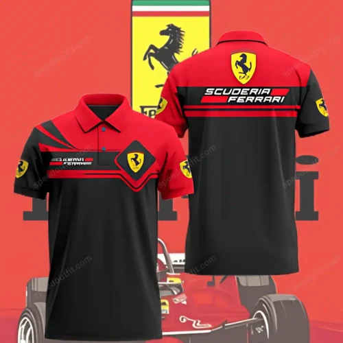 High Quality  Men's Polo Shirt FERRARI - FEP43