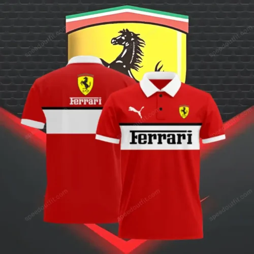 High Quality  Men's Polo Shirt FERRARI - FEP41