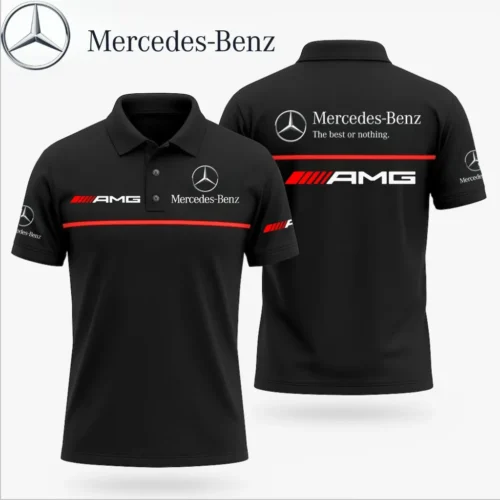 High Quality Men's Polo Shirt MERCEDES  - MES01