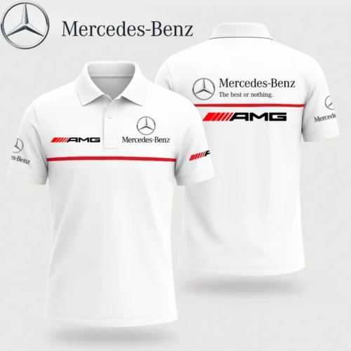 High Quality Men's Polo Shirt MERCEDES  - MES06