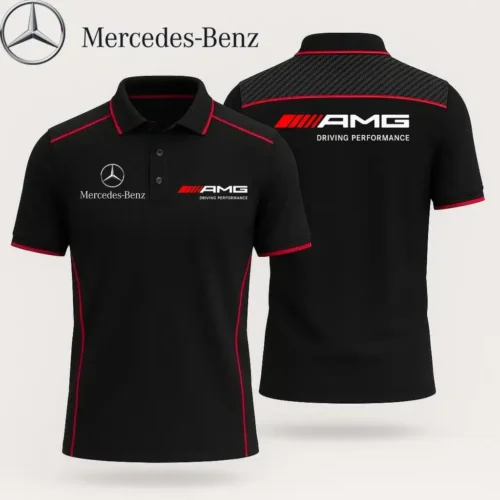 High Quality Men's Polo Shirt MERCEDES  - MES02