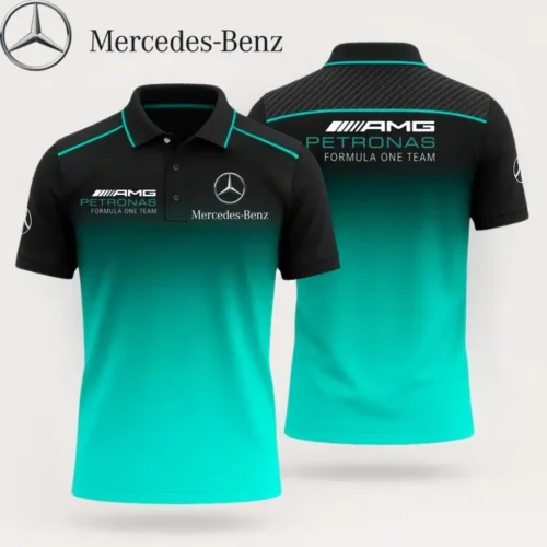High Quality Men's Polo Shirt MERCEDES  - MES08
