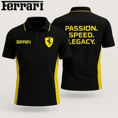 High Quality Men's Polo Shirt FERRARI - FEP10