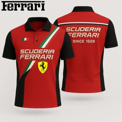 High Quality Men's Polo Shirt FERRARI - FEP11