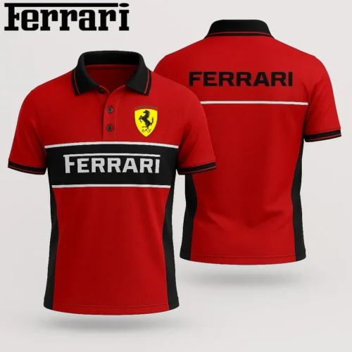 High Quality Men's Polo Shirt FERRARI - FEP02
