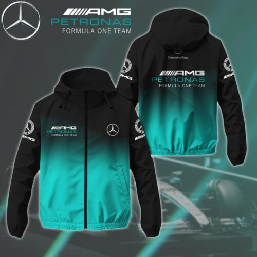 Premium Men's Windbreaker Jacket MERCEDES - MWJ01