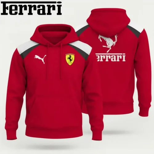High Quality Unisex Hoodie FERRARI - HOF15