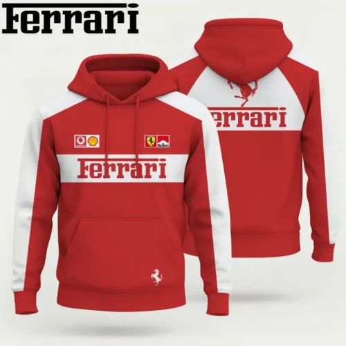 High Quality Unisex Hoodie FERRARI - HOF13