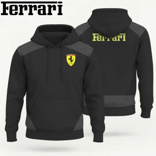 High Quality Unisex Hoodie FERRARI - HOF14