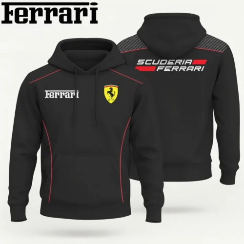 High Quality Unisex Hoodie FERRARI - HOF03