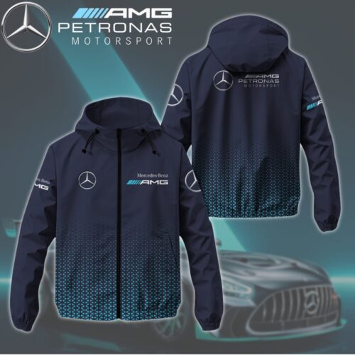 Premium Men's Windbreaker Jacket MERCEDES - MWJ02