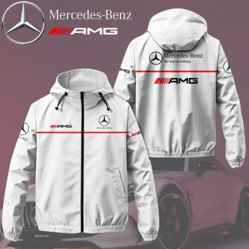 Premium Men's Windbreaker Jacket MERCEDES - MWJ03