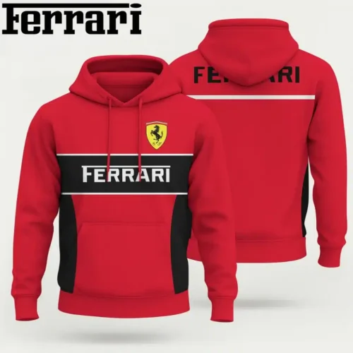 High Quality Unisex Hoodie FERRARI - HOF09