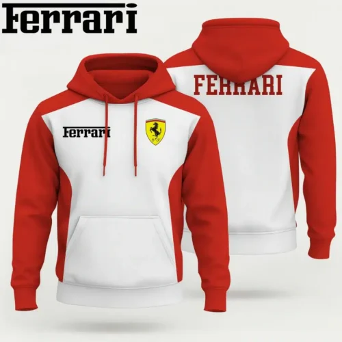 High Quality Unisex Hoodie FERRARI - HOF08