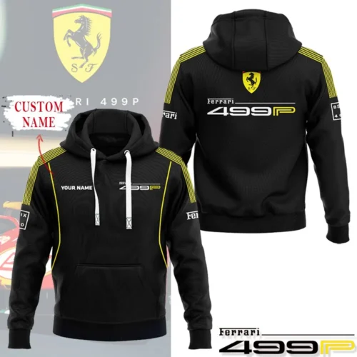 High Quality Customized Unisex Hoodie FERRARI - HOF24