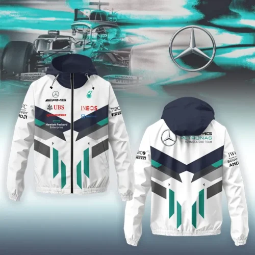 Premium Men's Windbreaker Jacket MERCEDES - MWJ34