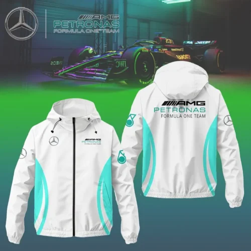 Premium Men's Windbreaker Jacket MERCEDES - MWJ36