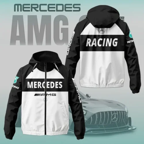 Premium Men's Windbreaker Jacket MERCEDES - MWJ24