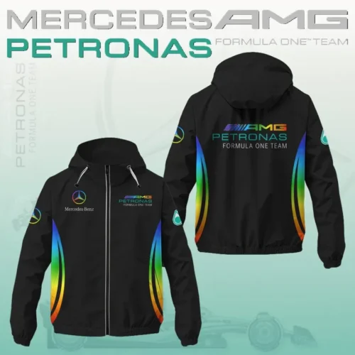 Premium Men's Windbreaker Jacket MERCEDES - MWJ23
