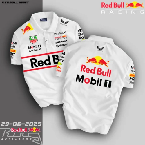 High Quality Men's Polo Shirt RED BULL - RBP02