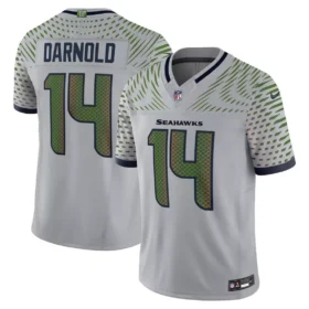 Seattle Seahawks Nike 2025 Rivalries Collection Limited Jersey - Wolf Gray - SSR01