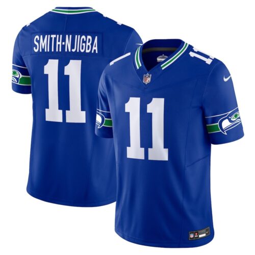 [All Players] Seattle Seahawks Nike Royal Vapor F.U.S.E. Limited Jersey Collection - SSR03
